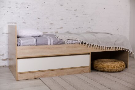 Кровать с ящиком Бруно 