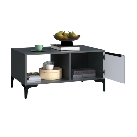 Стол журнальный Кимберли, Графит 